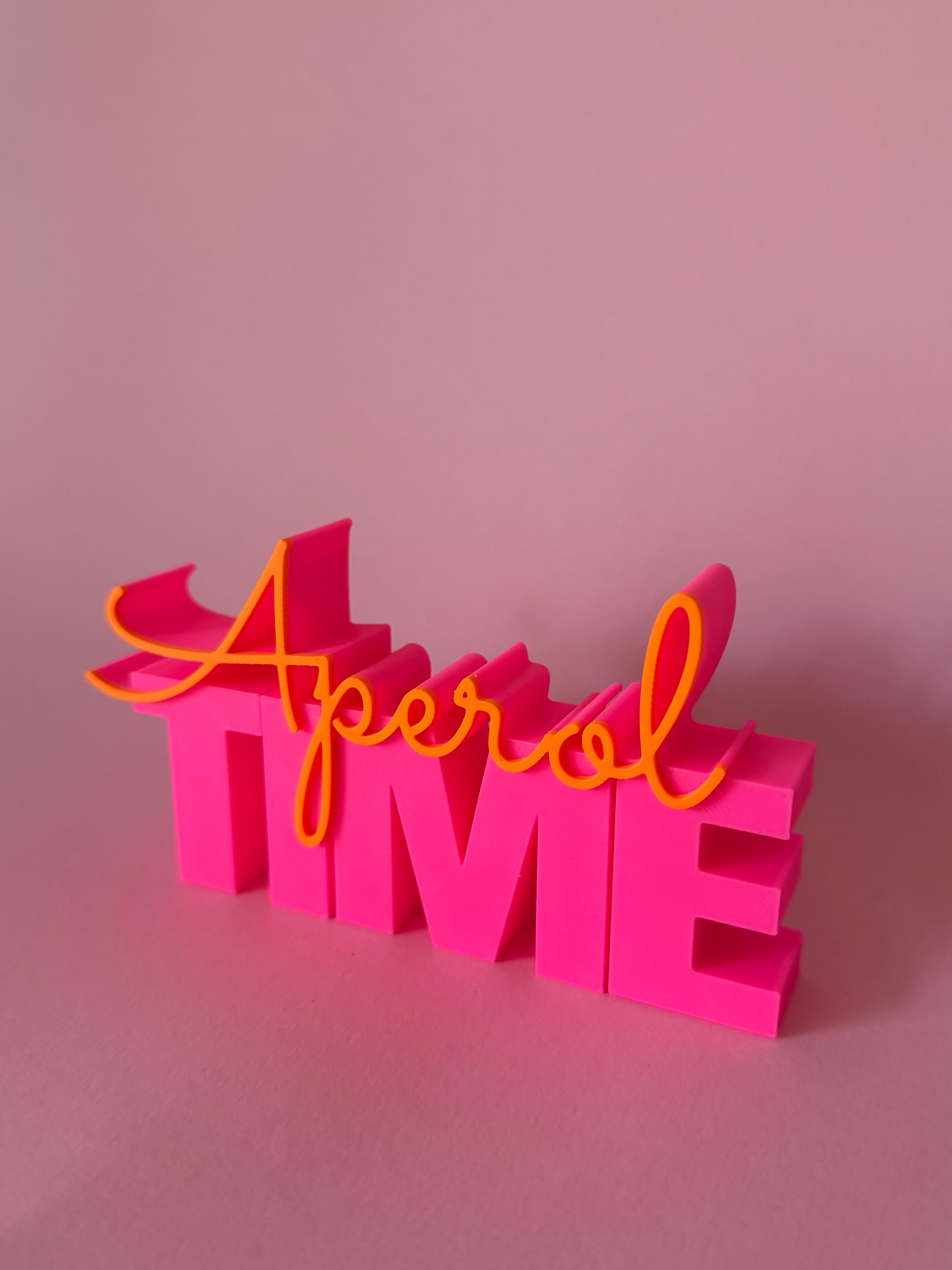 APEROL TIME STATEMENT