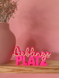 LIEBLINGSPLATZ STATEMENT