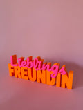 LIEBLINGSFREUNDIN STATEMENT