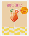 POSTKARTE APEROL SPRITZ | NEON DESIGN