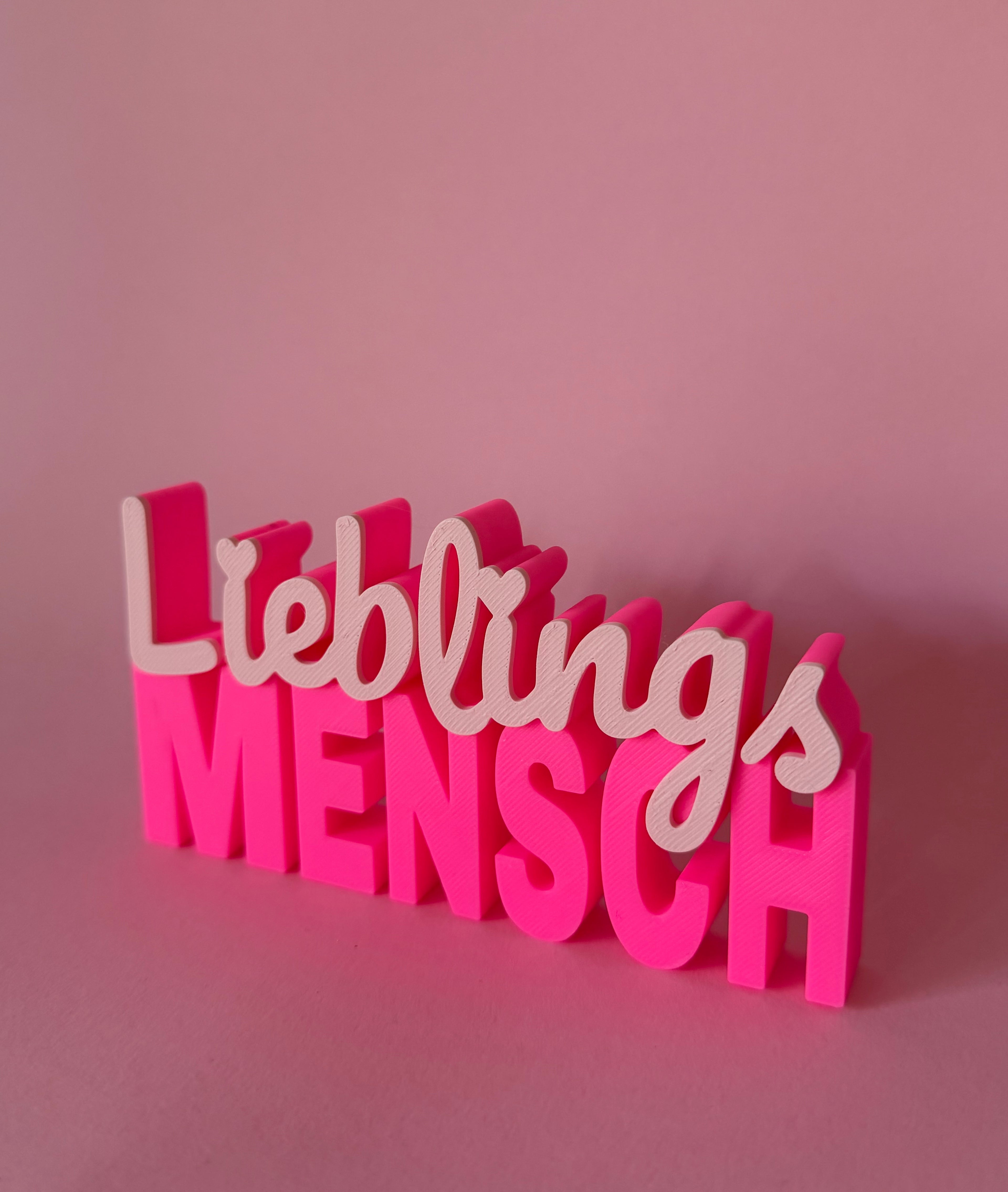 LIEBLINGSMENSCH STATEMENT