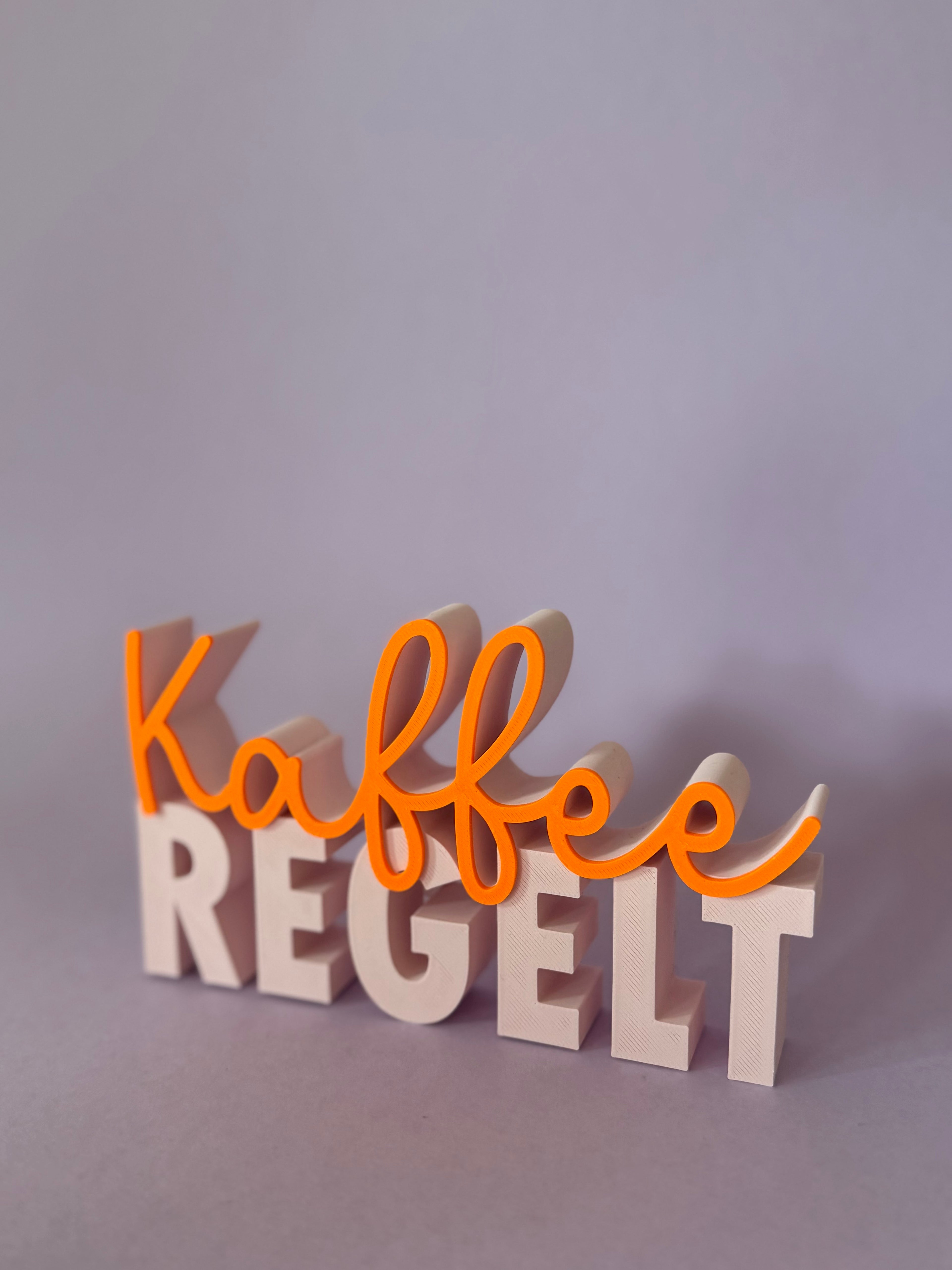 KAFFEE REGELT STATEMENT