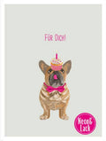 POSTKARTE FÜR DICH! MIT HUND | NEON DESIGN